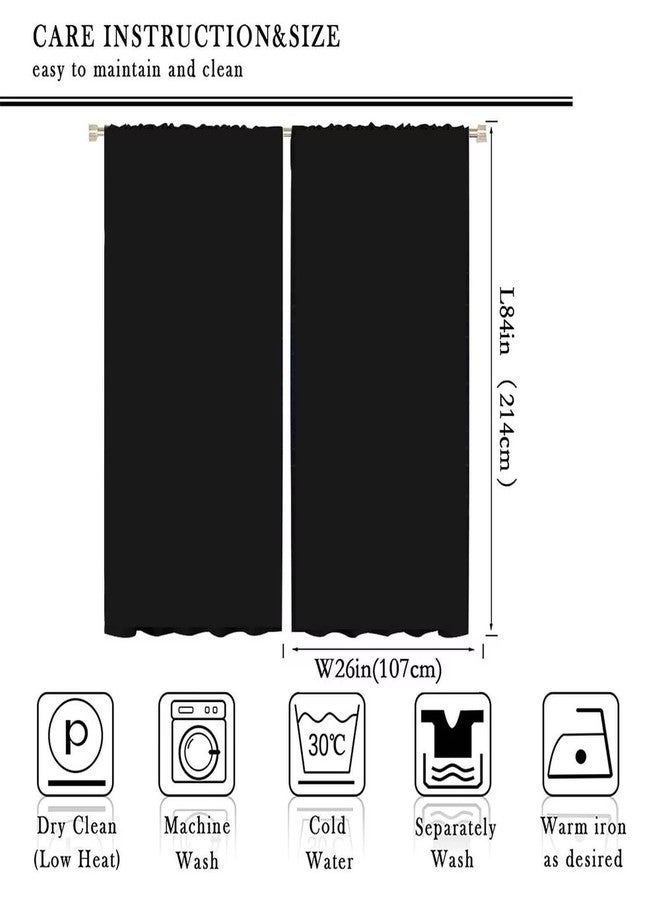 LOMADIA Peacock Blackout Curtain,Retro Animal Window Drapes Gold Beautiful Peony Flower Peacock Rod Pocket Curtain for Bedroom Living Room Kitchen Cafe Office Decor,Total Size of The 2 Panels is 52x84in - Image 2